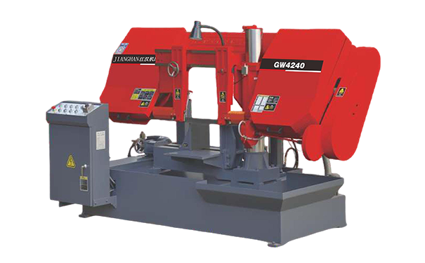 万载GW4240双柱卧式带锯床