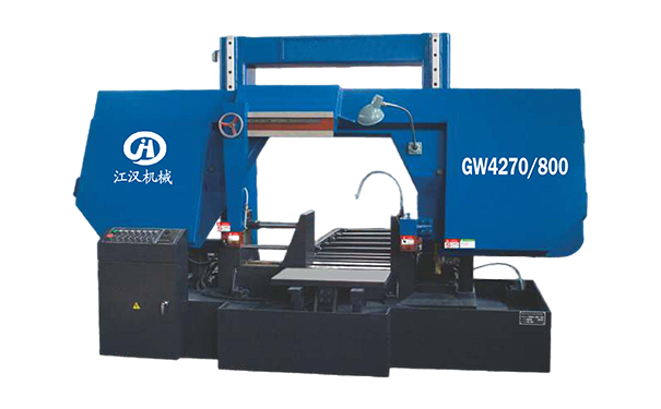 万载GW4270/800双柱龙门卧式带锯床
