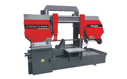 万载龙门带锯床运行中途停止切割产生的原因是什么？